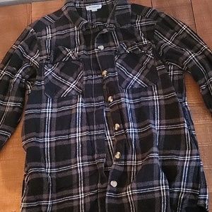 Long sleeve flannel